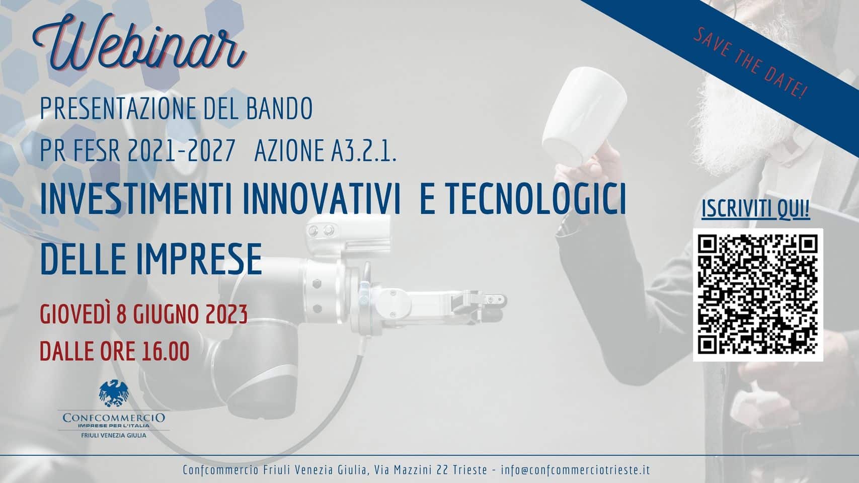 WEBINAR BANDO POR FESR 21-27 INVESTIMENTI INNOVATIVI E TECNOLOGICI ...